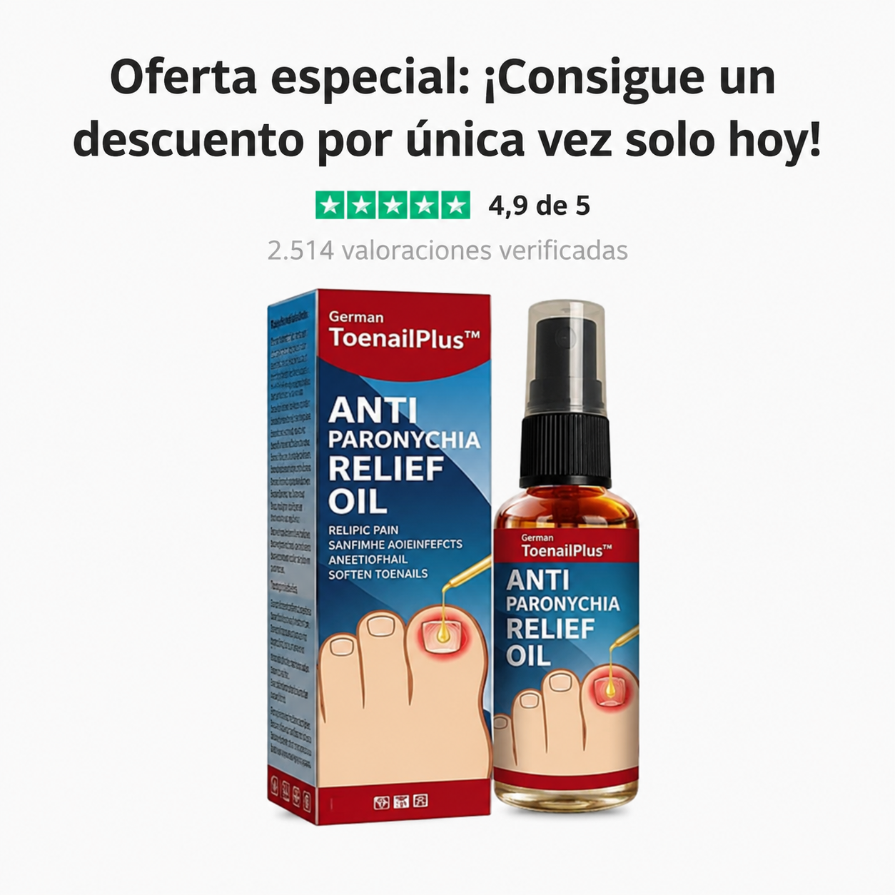 ToenailPlus™ Aceite Anti Hongos Relief
